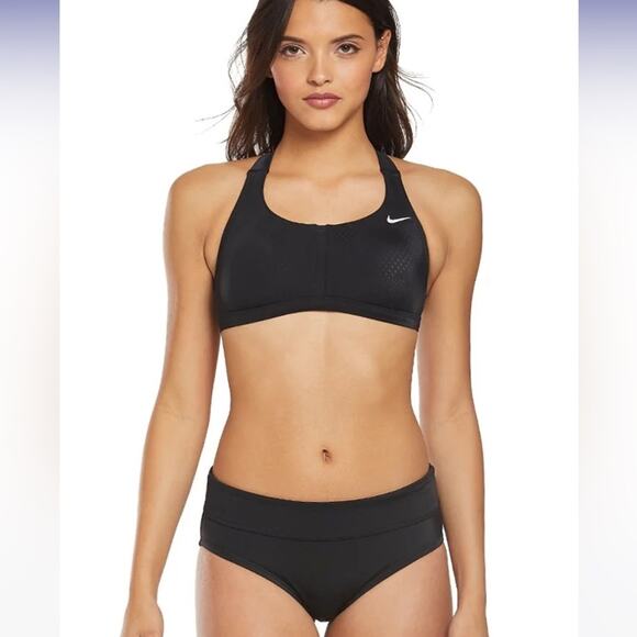 Nike Black Essential Full Bikini Bottom Size Extra Large XL - Picture 5 of 12